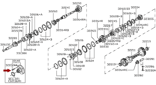 Болт карданного вала NISSAN CABSTAR (Ниссан Кабстар) F24, 37332Z5003 На схеме показан болт карданного вала NISSAN CABSTAR (Ниссан Кабстар) F24, 37332Z5003