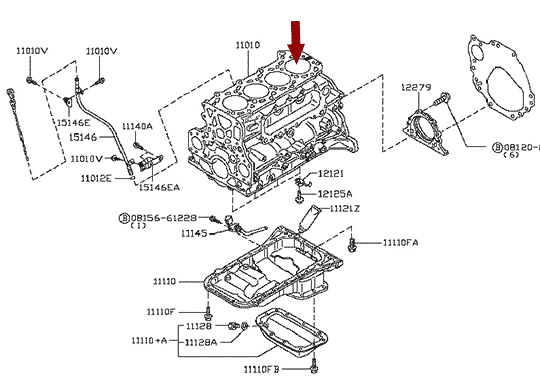 Гильза цилиндра NISSAN CABSTAR F24 дв. ZD30DDTI, AUTOWELT