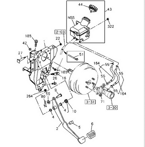 Датчик включения стоп-сигнала ../images2/pedal.jpg